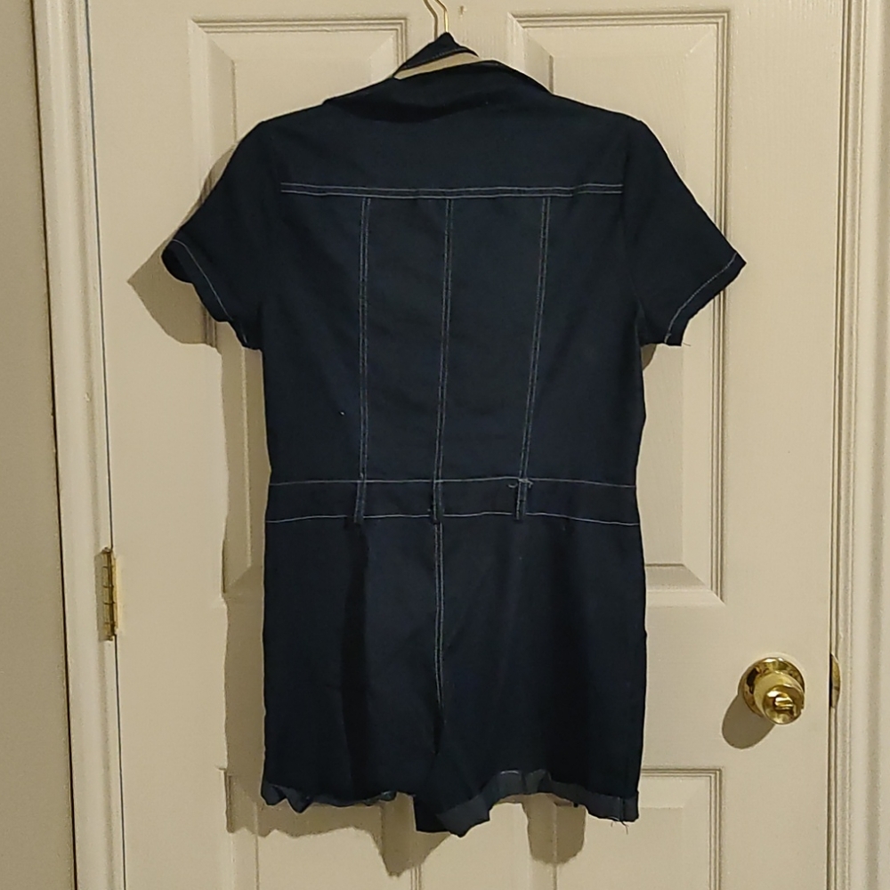 Denim romper - Picture 2 of 4
